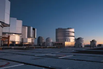 山顶天文台建筑群 天文台 建筑摄影 黄昏 4K