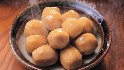 热腾腾的汤圆 美食 中式点心 暖色 4K