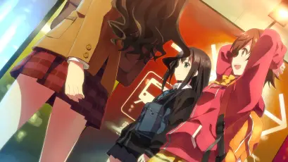 动漫少女三人行 动漫 少女 校园 4K