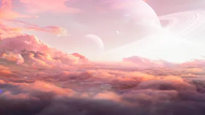 梦幻星云云海 宇宙 云海 科幻 4K