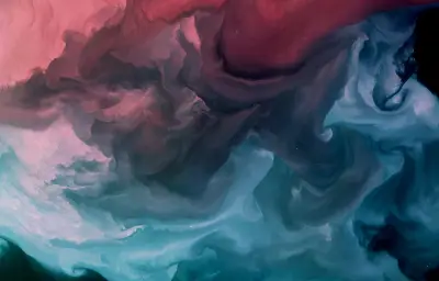抽象流体色彩漩涡 抽象艺术 流体画 色彩漩涡 2K