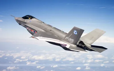 F-35战斗机飞行 军事 飞机 灰色 1080P