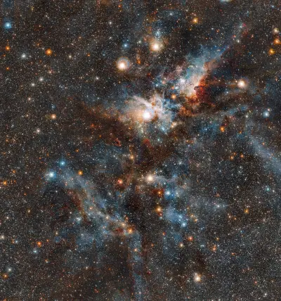 星云璀璨夜空 宇宙 星云 星空 8K