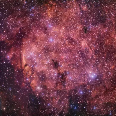壮丽的红色星云 天文摄影 星云 宇宙 8K