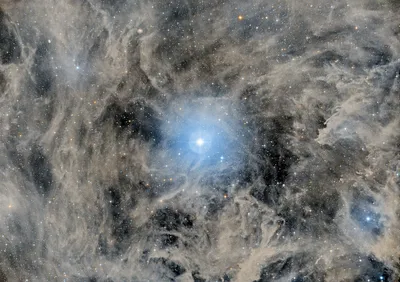 星云之美 宇宙 星云 蓝色 2K