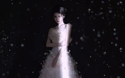 梦幻婚纱 婚礼 浪漫 白色 4K