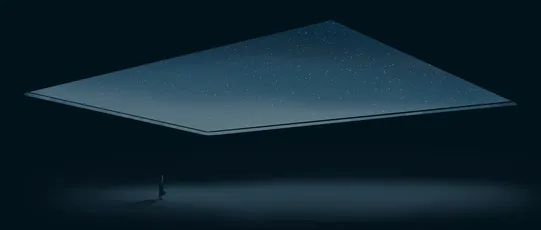 悬浮平台 场景 风格 颜色 4K