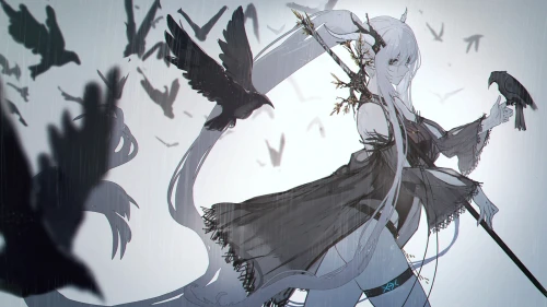 动漫卡通 幻想 黑暗 哥特 1080P