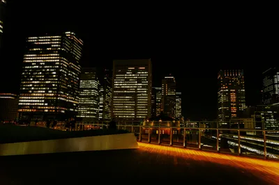 夜景城市风光 夜景 城市 灯光 4K