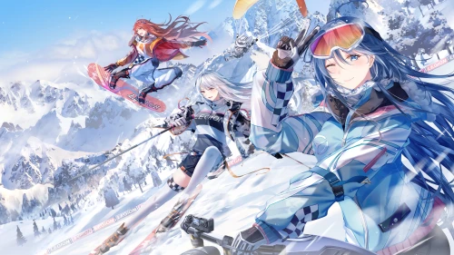 雪地滑雪冒险 雪地 滑雪 冒险 4K
