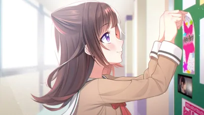 动漫女孩贴纸 动漫 女孩 贴纸 4K