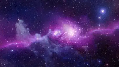 紫色星云宇宙 宇宙 星云 紫色系 1080P
