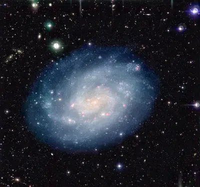 螺旋星系深空摄影 宇宙 星系 深空 4K
