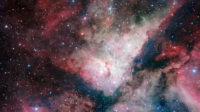 星云璀璨夜空 宇宙 星云 星空 8K