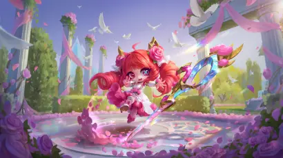 梦幻玫瑰少女 幻想风格 粉色主题 魔法少女 1080P
