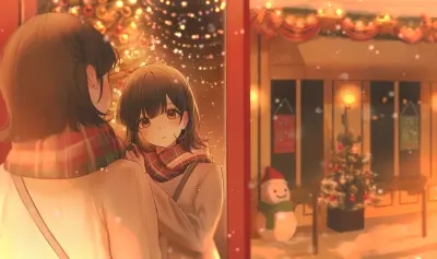 冬日圣诞温馨时刻 冬季 圣诞节 室内 1080P