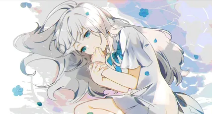 银发少女梦 动漫 梦幻 银发 4K