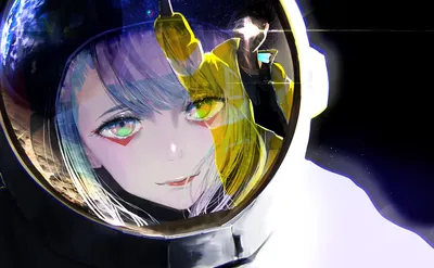 宇航少女 科幻 动漫 太空 4K