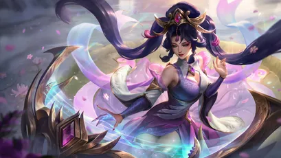 紫霞仙子 幻想 东方美学 紫色 8K