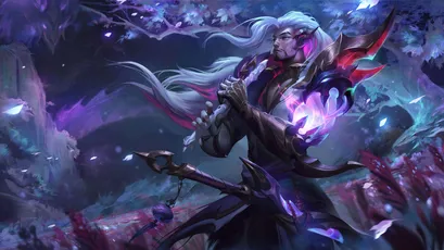 暗黑战士 暗黑 战士 紫色 8K