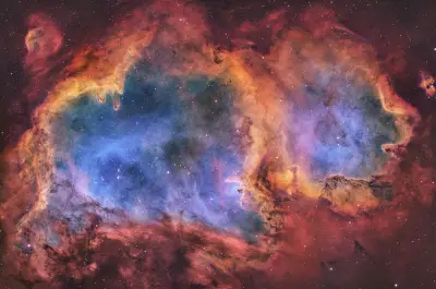 星云之美 宇宙 星云 色彩斑斓 1080P