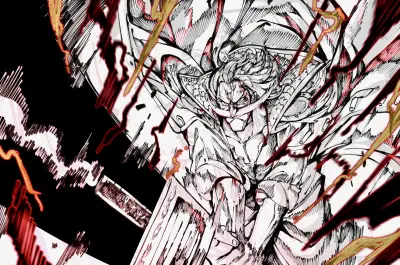 激烈战斗中的战士 漫画 战斗 英雄 4K