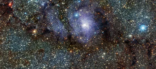 璀璨的银河星域 宇宙 星空 星云 4K