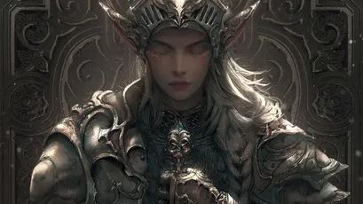 暗黑精灵战士 暗黑风格 精灵 战士 4K