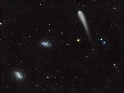 星系与彗星 宇宙 星空 星系 4K