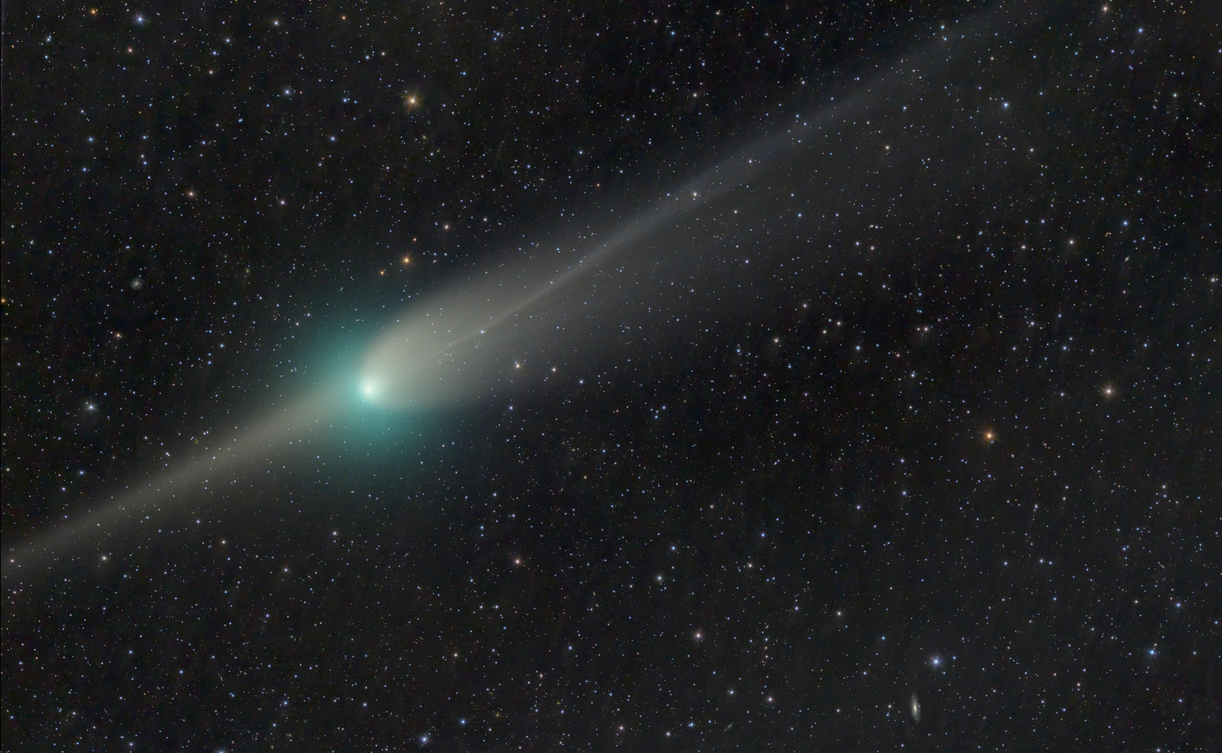彗星划过璀璨星空 彗星 宇宙 天文摄影 4K