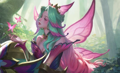 森林精灵 幻想 精灵 森林 2K