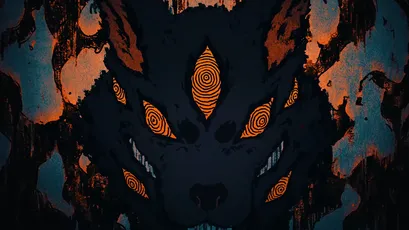 暗夜狼魂 黑暗 神秘 橙色 1080P