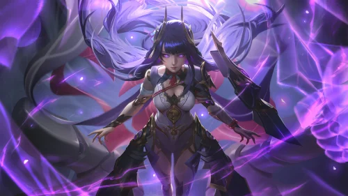紫色魔法战士 紫色 魔法 战士 1080P