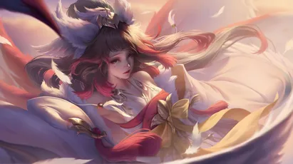 梦幻仙子 幻想艺术 柔和色调 飘逸服饰 4K