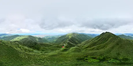 山峦绿意 山景 自然风光 绿色 8K