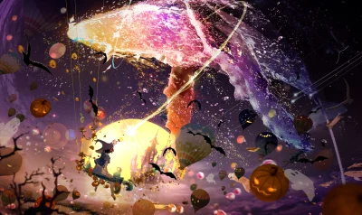 万圣节奇幻夜 万圣节 奇幻 夜晚 4K