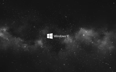 Windows 10 科技 操作系统 黑色背景 2K