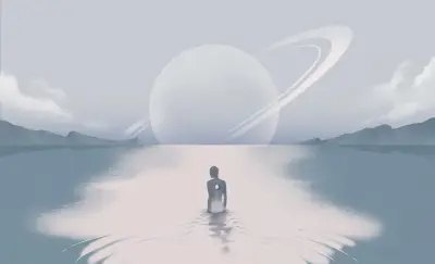 孤独的水手 科幻 孤独 水面 4K