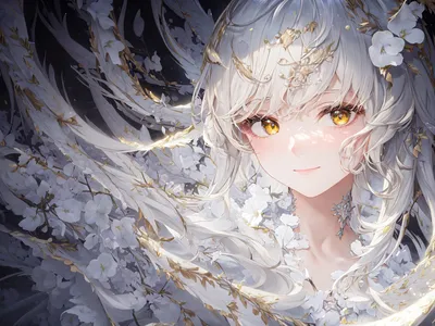 花之精灵 动漫 唯美 樱花 4K