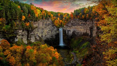 Autumn Wat landscape nature autumn 4K