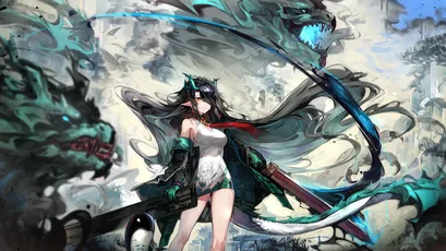 幻想战士 幻想 战士 龙 4K