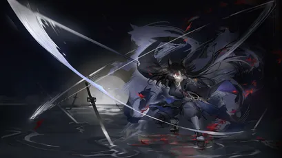 黑暗中的剑士战斗场景 黑暗 剑士 战斗 4K