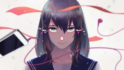 梦幻少女 动漫风格 粉色元素 青春主题 2K