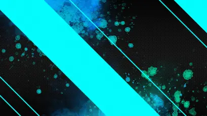 科技感抽象背景 抽象艺术 科技风格 蓝绿色调 4K