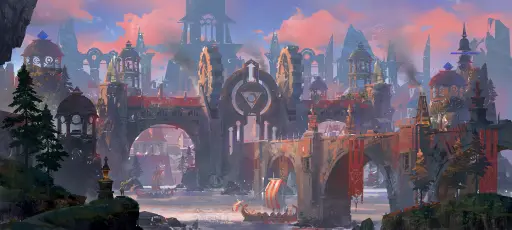 幻想之城 幻想 城市 建筑 SD