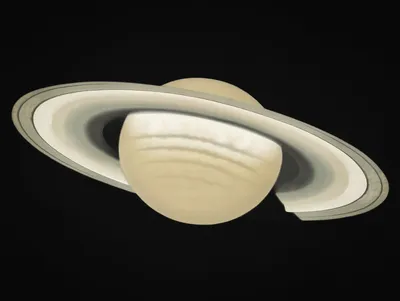 土星的美丽环系统 太空 行星 土星 8K