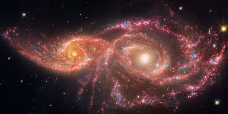 星系碰撞奇观 宇宙 星系 螺旋 SD