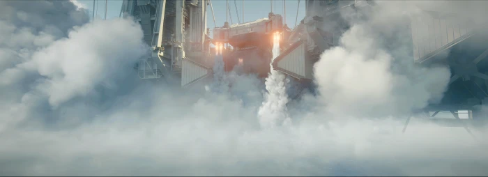 火箭发射瞬间 航天 科技 工业 4K