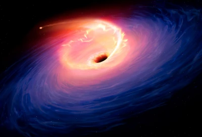 黑洞漩涡 宇宙 科幻 黑暗 4K