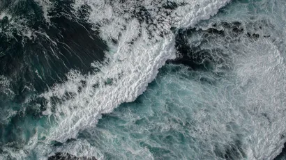 湍急海浪的壮丽景象 海洋 自然景观 动态 4K